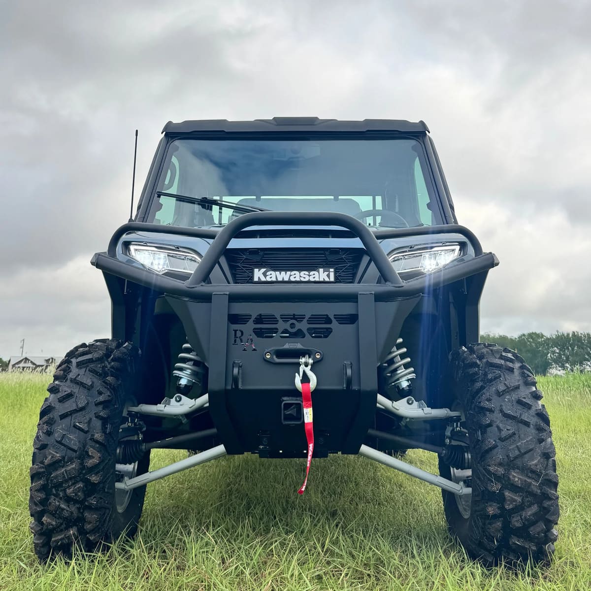 Ranch Armor Kawasaki Ridge Front Replacement Bumper