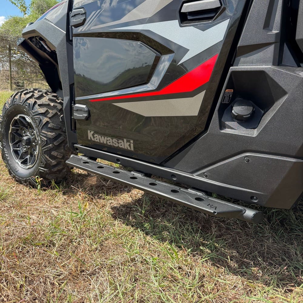 Ranch Armor Kawasaki Ridge Single Cab Side Steps & Nerf Bars