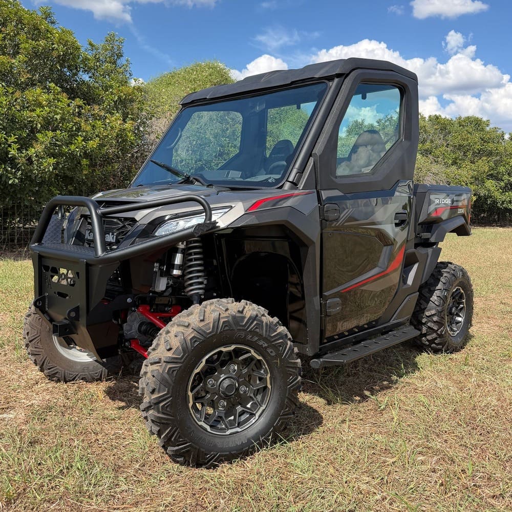 Ranch Armor Kawasaki Ridge Single Cab Side Steps & Nerf Bars
