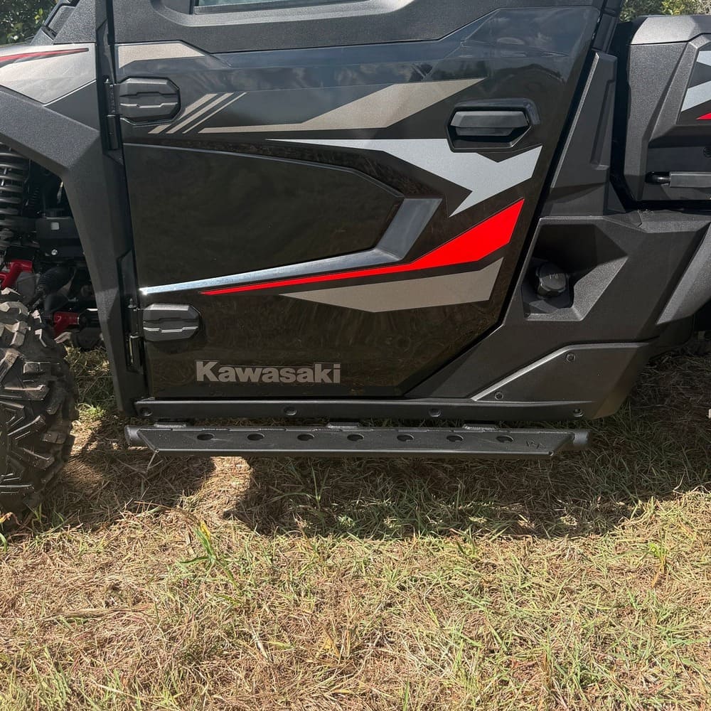 Ranch Armor Kawasaki Ridge Single Cab Side Steps & Nerf Bars
