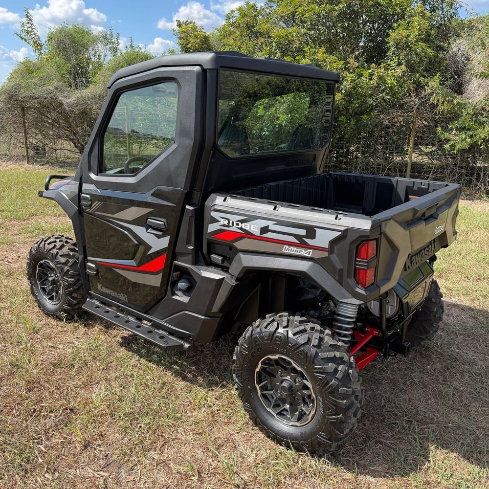 Ranch Armor Kawasaki Ridge Single Cab Side Steps & Nerf Bars