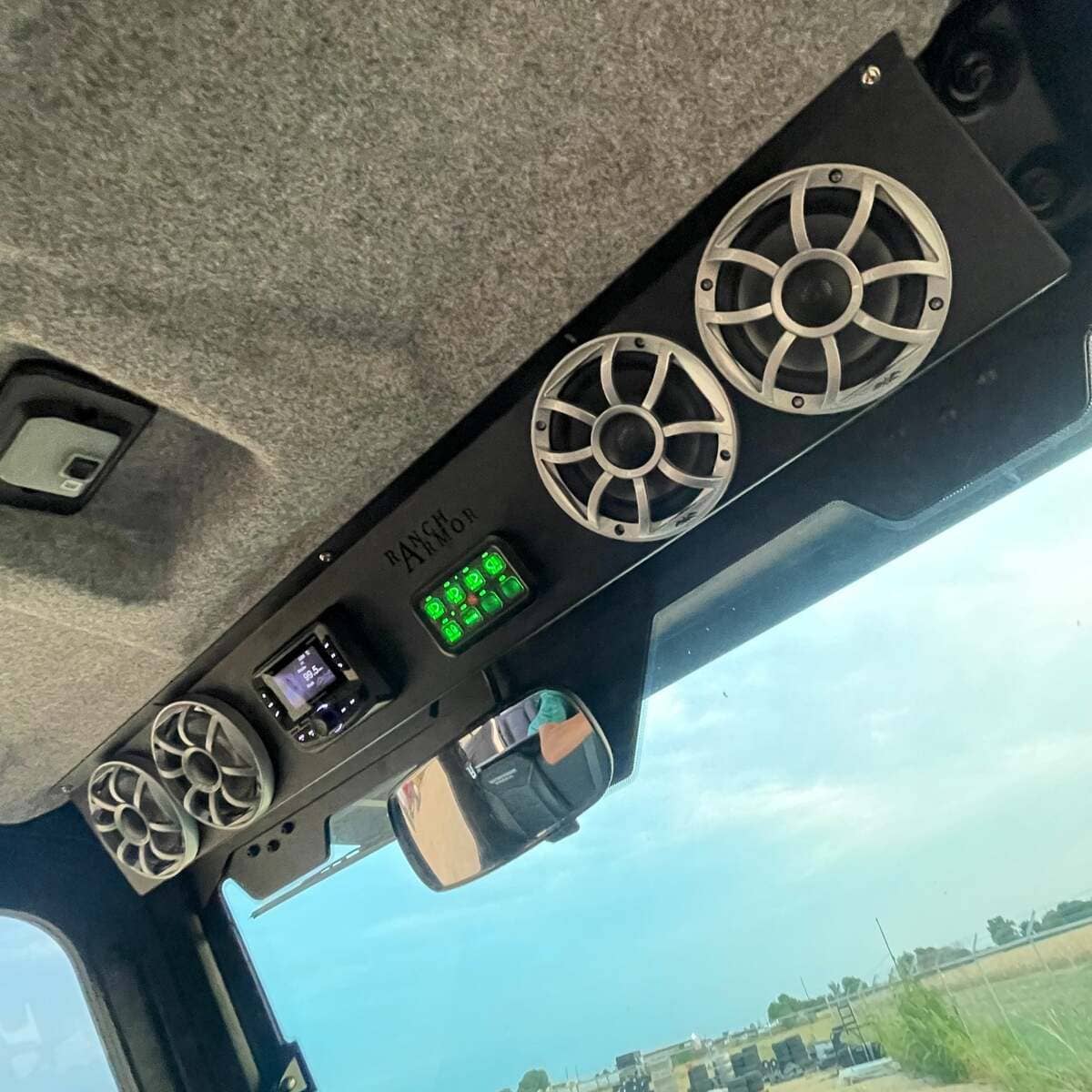 Ranch Armor Polaris Ranger Overhead Audio/Speaker System
