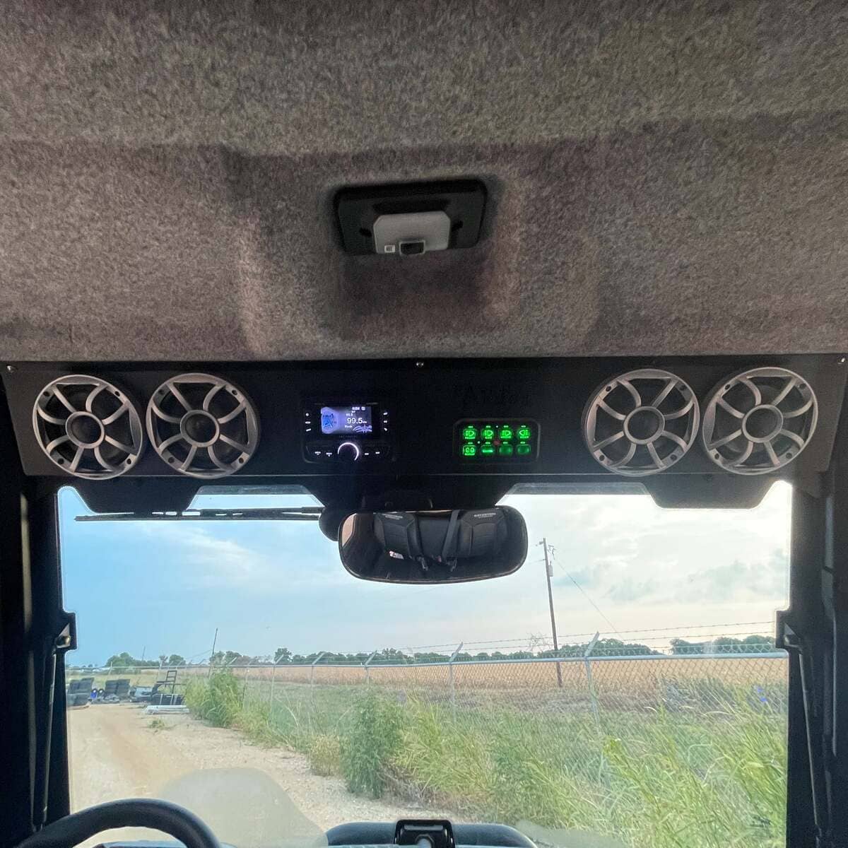 Ranch Armor Polaris Ranger Overhead Audio/Speaker System