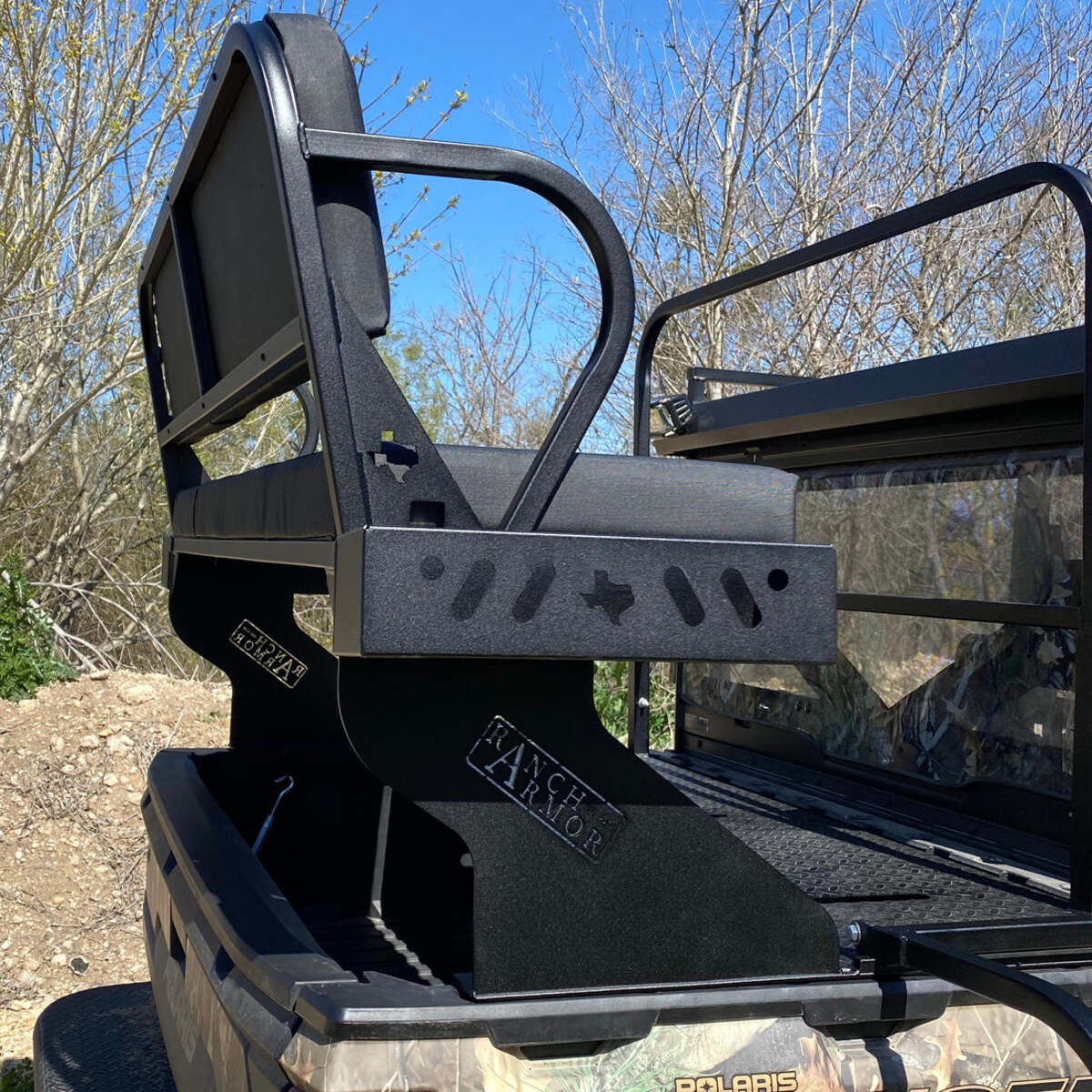Ranch Armor Polaris Ranger Quick Connect High Seat