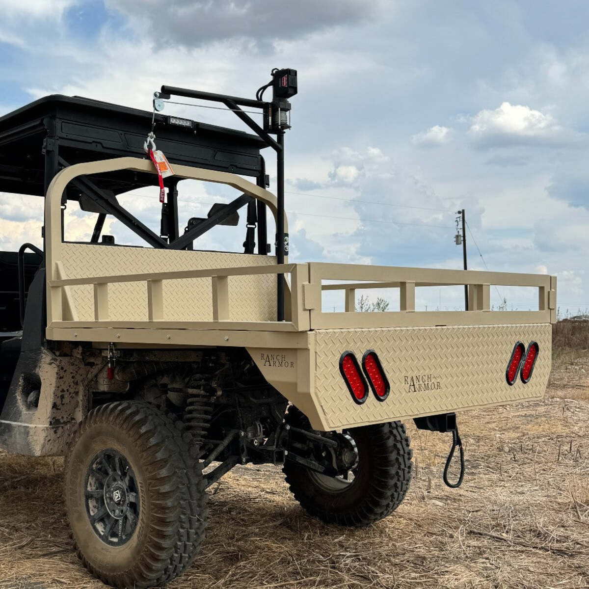 Ranch Armor Polaris Ranger XD 1500 Aluminum Flatbed