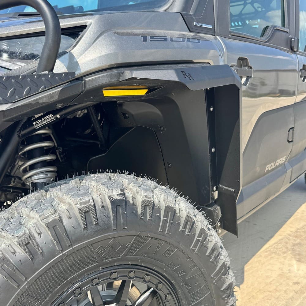 Ranch Armor Polaris Ranger XD 1500 Mud Flaps / Fender Flares - Front & Back
