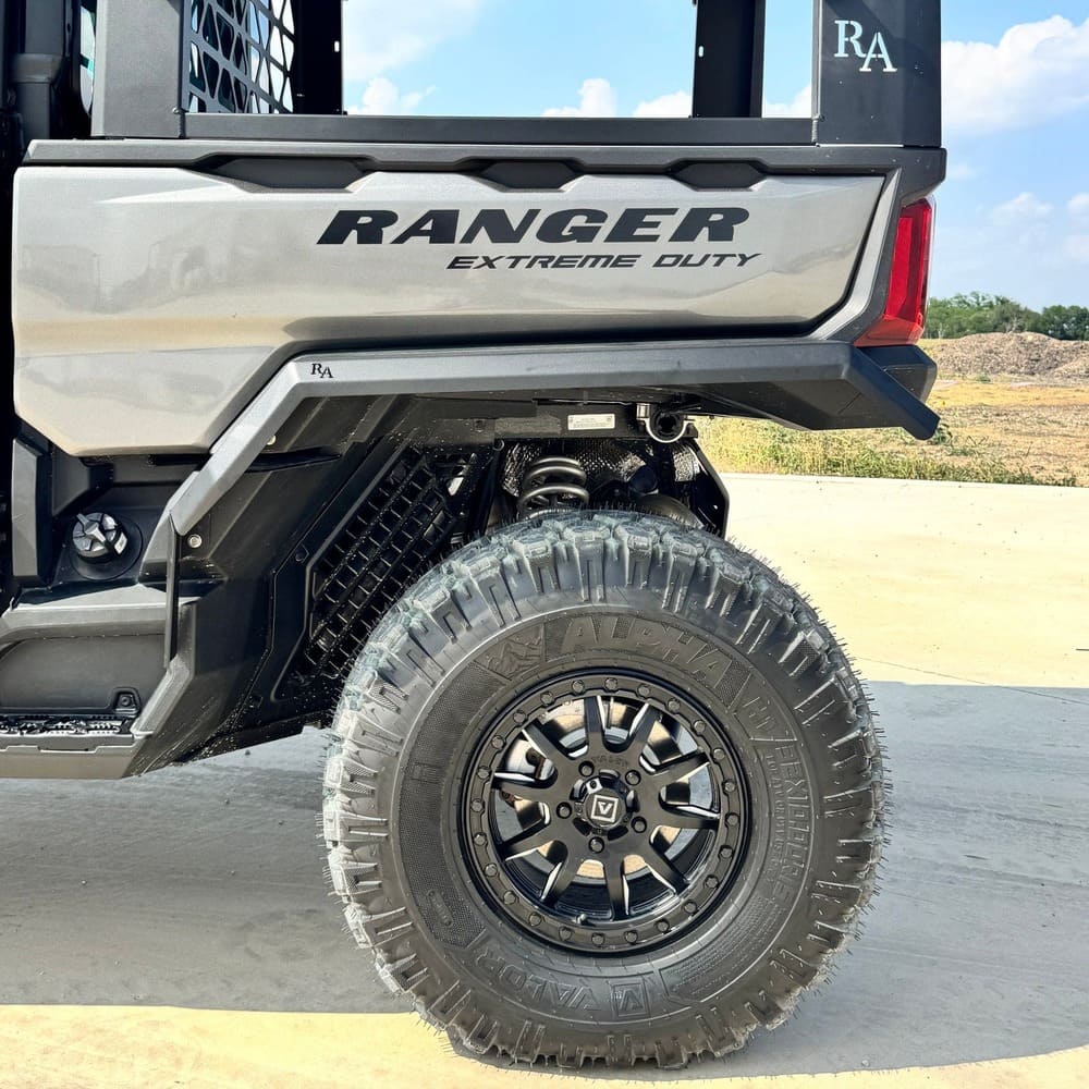 Ranch Armor Polaris Ranger XD 1500 Mud Flaps / Fender Flares - Front & Back