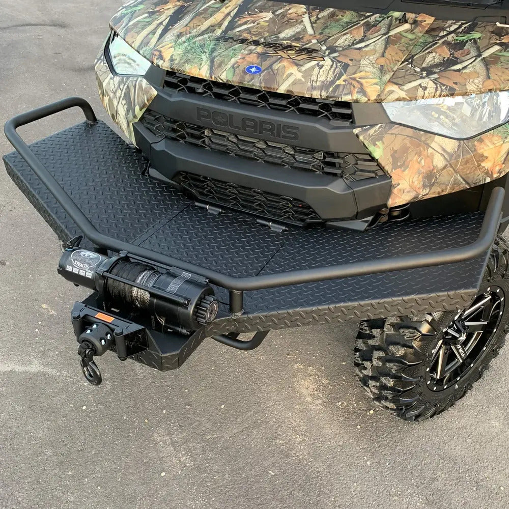 Ranch Armor Polaris Ranger XP 1000 Front Rack Feeder Bumper