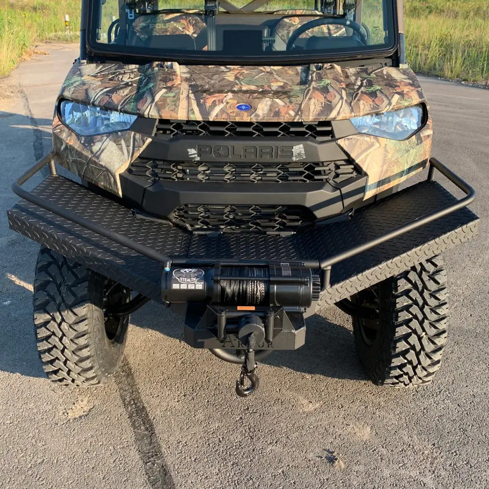 Ranch Armor Polaris Ranger XP 1000 Front Rack Feeder Bumper
