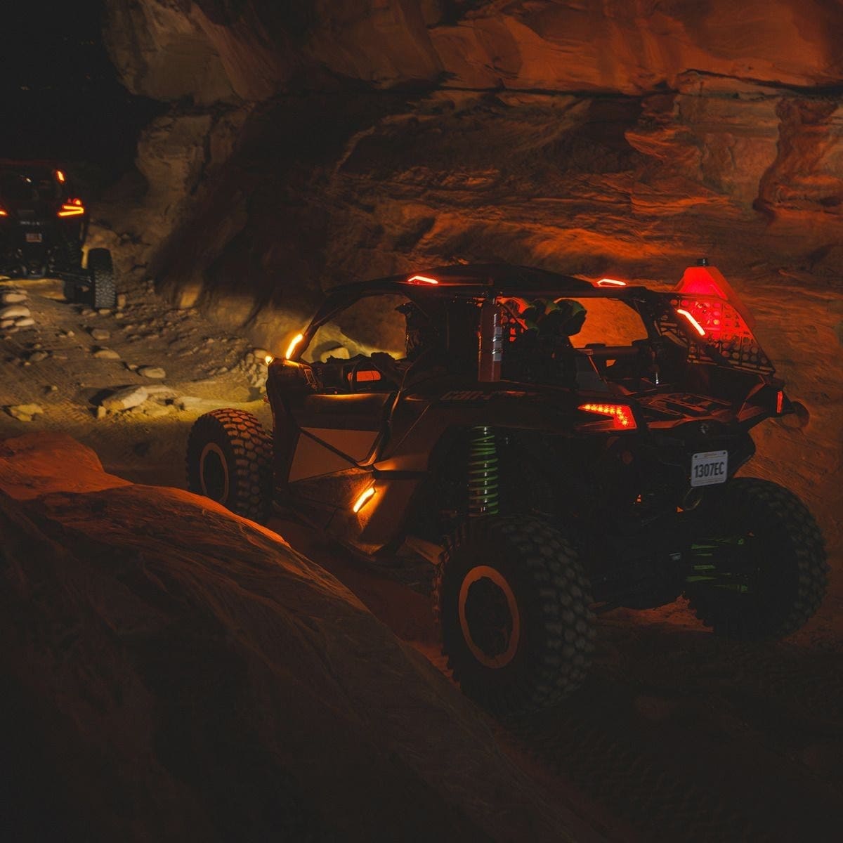 Ravek Can-Am Maverick R Plug & Play Apex Lights Red Running & Brake Lights