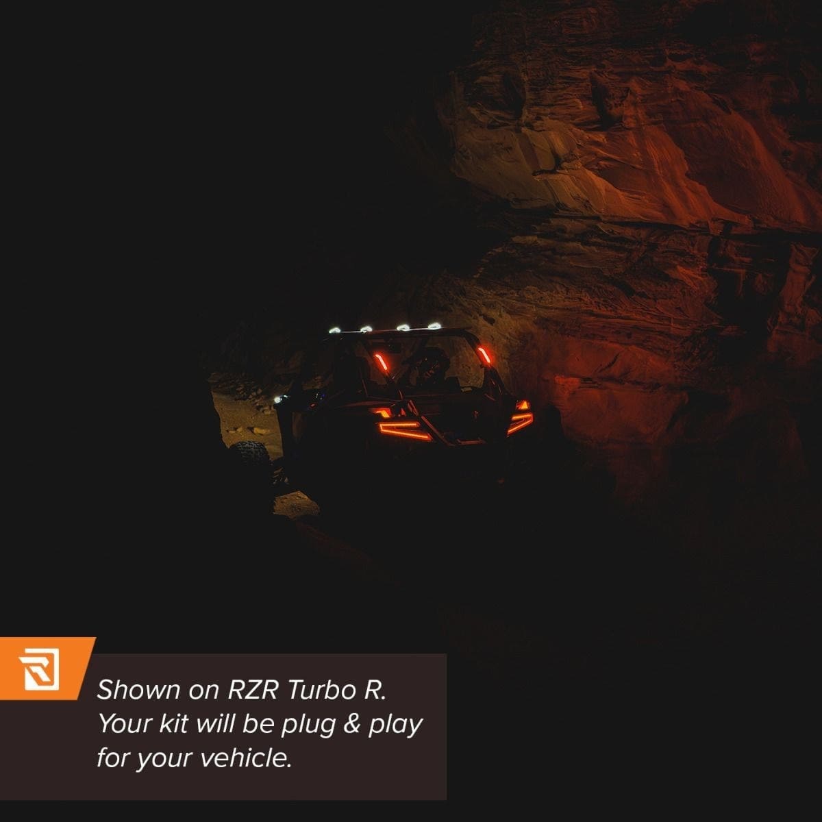 Ravek Can-Am Maverick R Plug & Play Apex Lights Red Running & Brake Lights