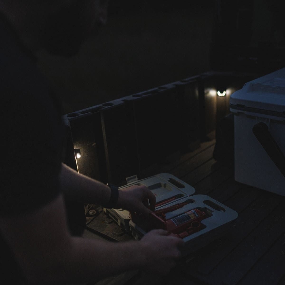 Ravek CF MOTO Plug & Play Automatic UTV Trunk Bed Light Kit