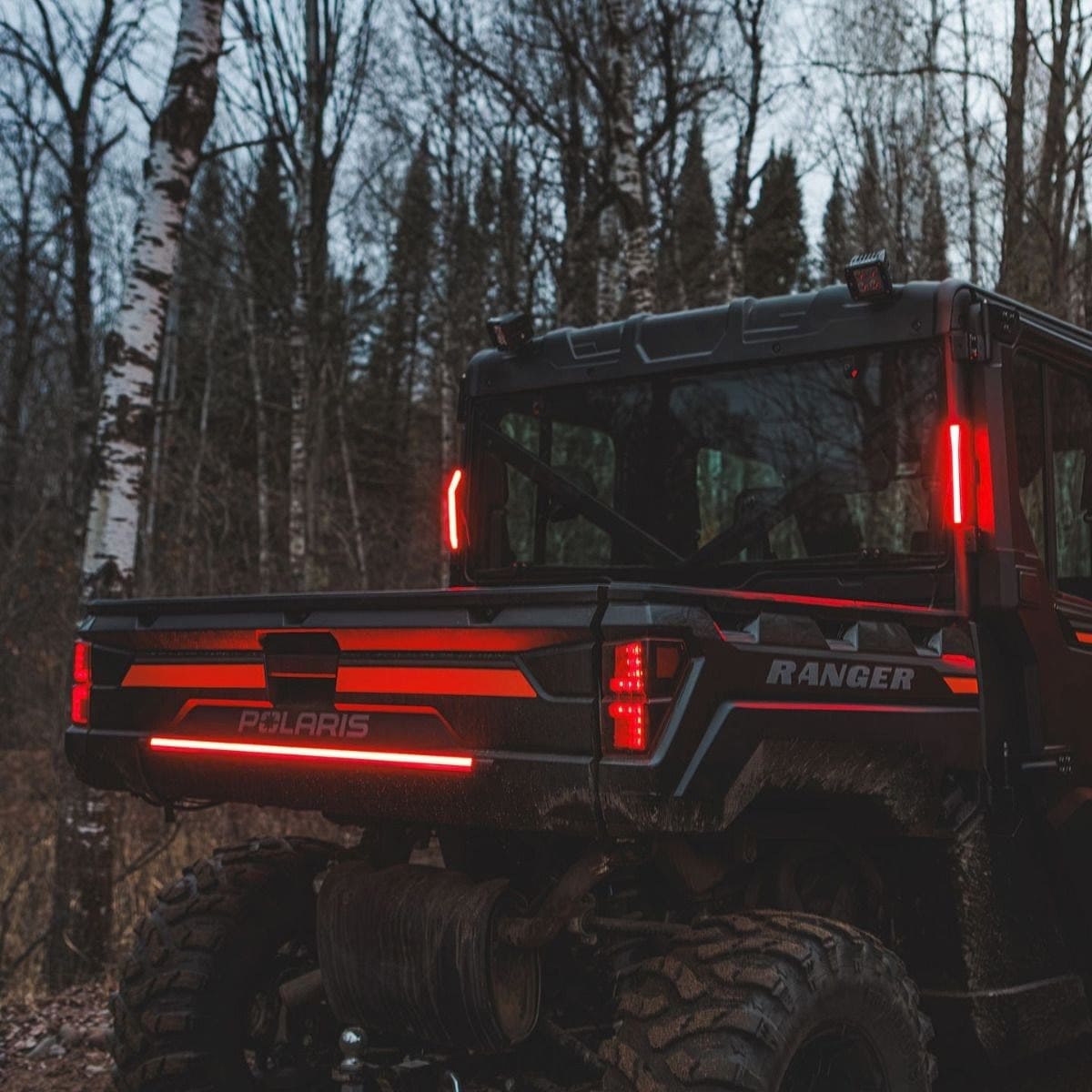 Ravek Polaris Ranger '19+ Plug & Play Apex Lights Red Running & Brake Lights