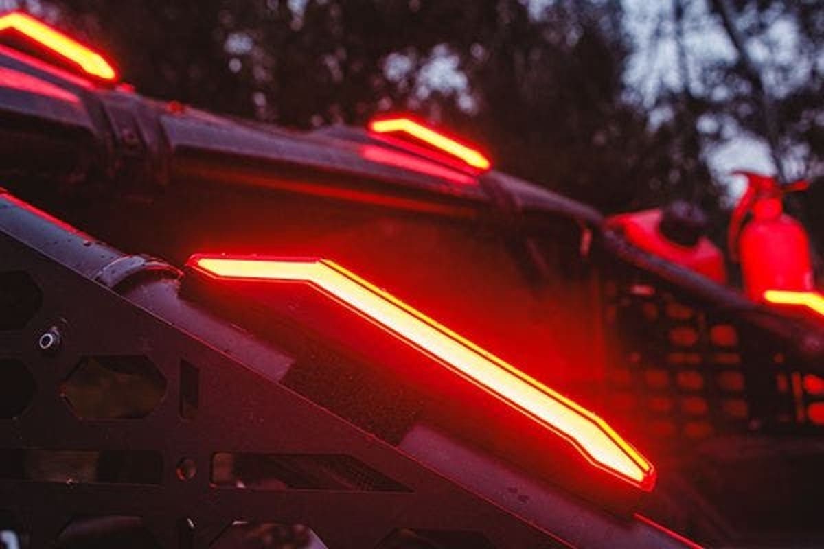 Ravek Polaris Ranger '19+ Plug & Play Apex Lights Red Running & Brake Lights