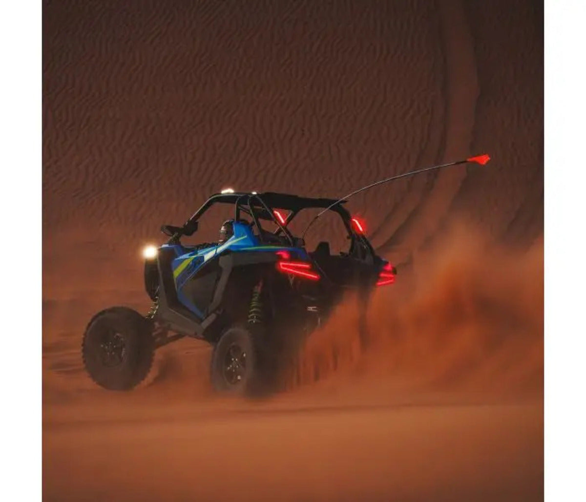 Ravek Polaris RZR Turbo R Plug & Play Apex Red Running & Brake Lights