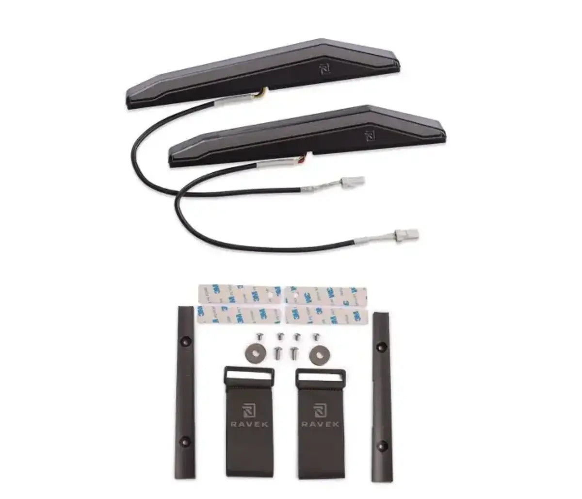 Ravek Polaris RZR Turbo R Plug & Play Apex Red Running & Brake Lights