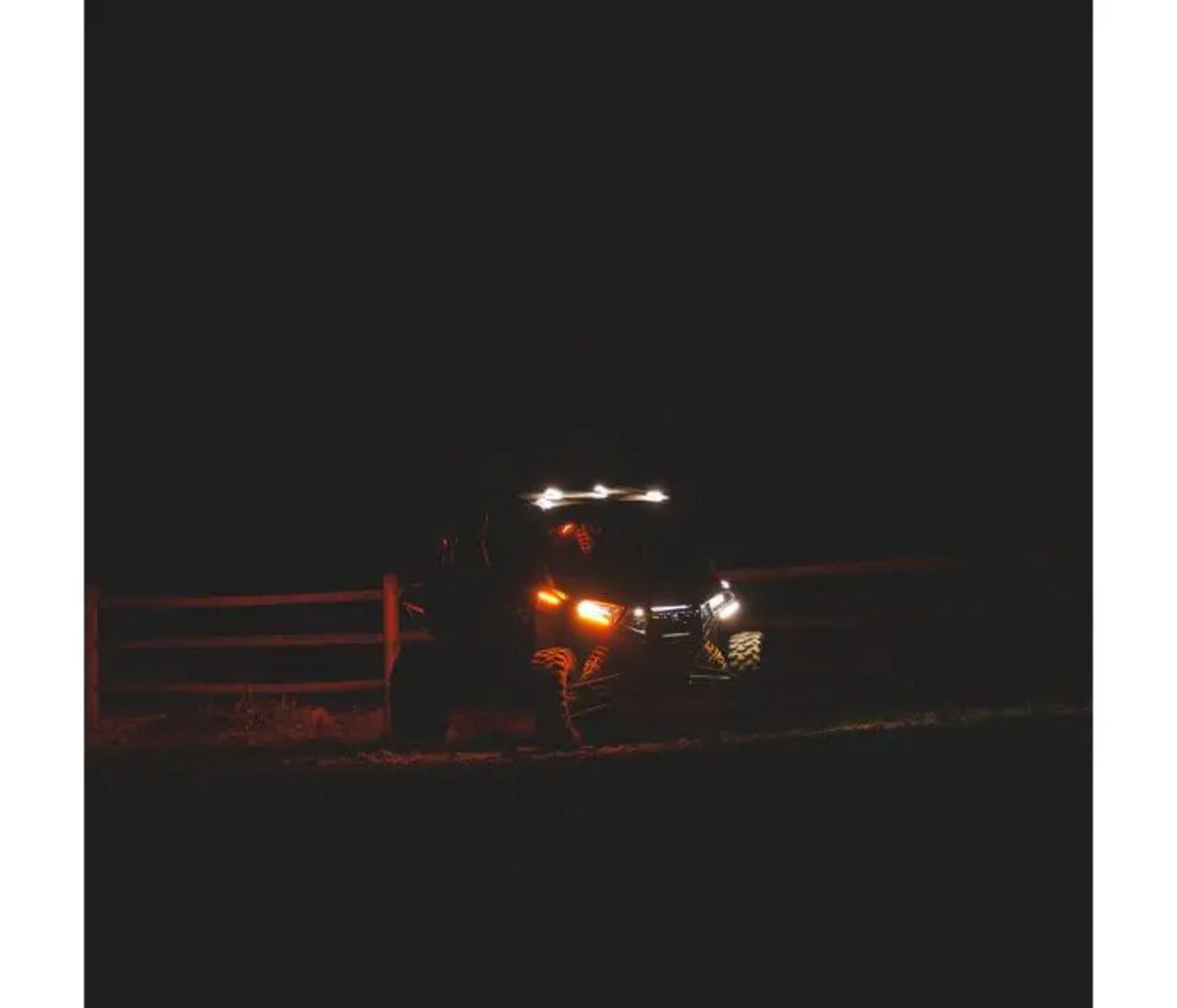 Ravek Polaris RZR Turbo R Plug & Play Auto Cancel UTV Turn Signal Kit With White Running Lights