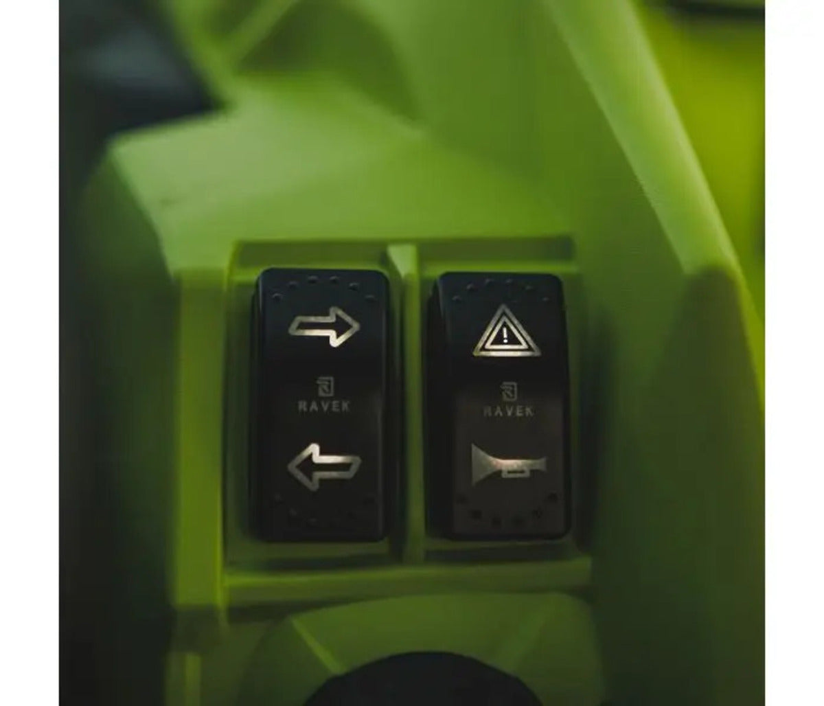 Ravek Polaris RZR Turbo R Plug & Play Auto Cancel UTV Turn Signal Kit With White Running Lights