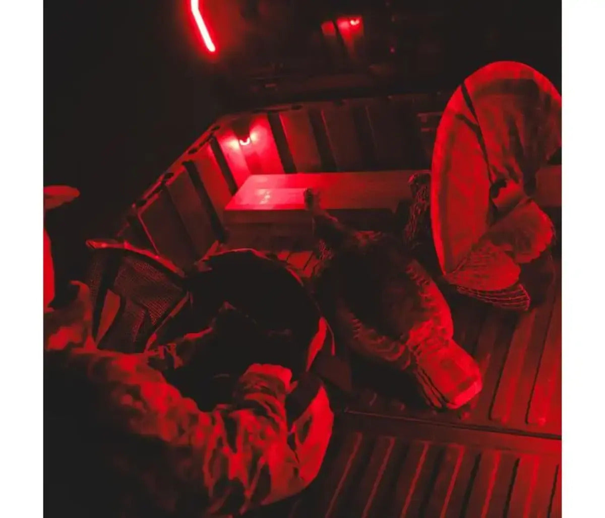 Ravek Polaris Xpedition Plug & Play Automatic UTV Trunk Bed Light Kit - Red