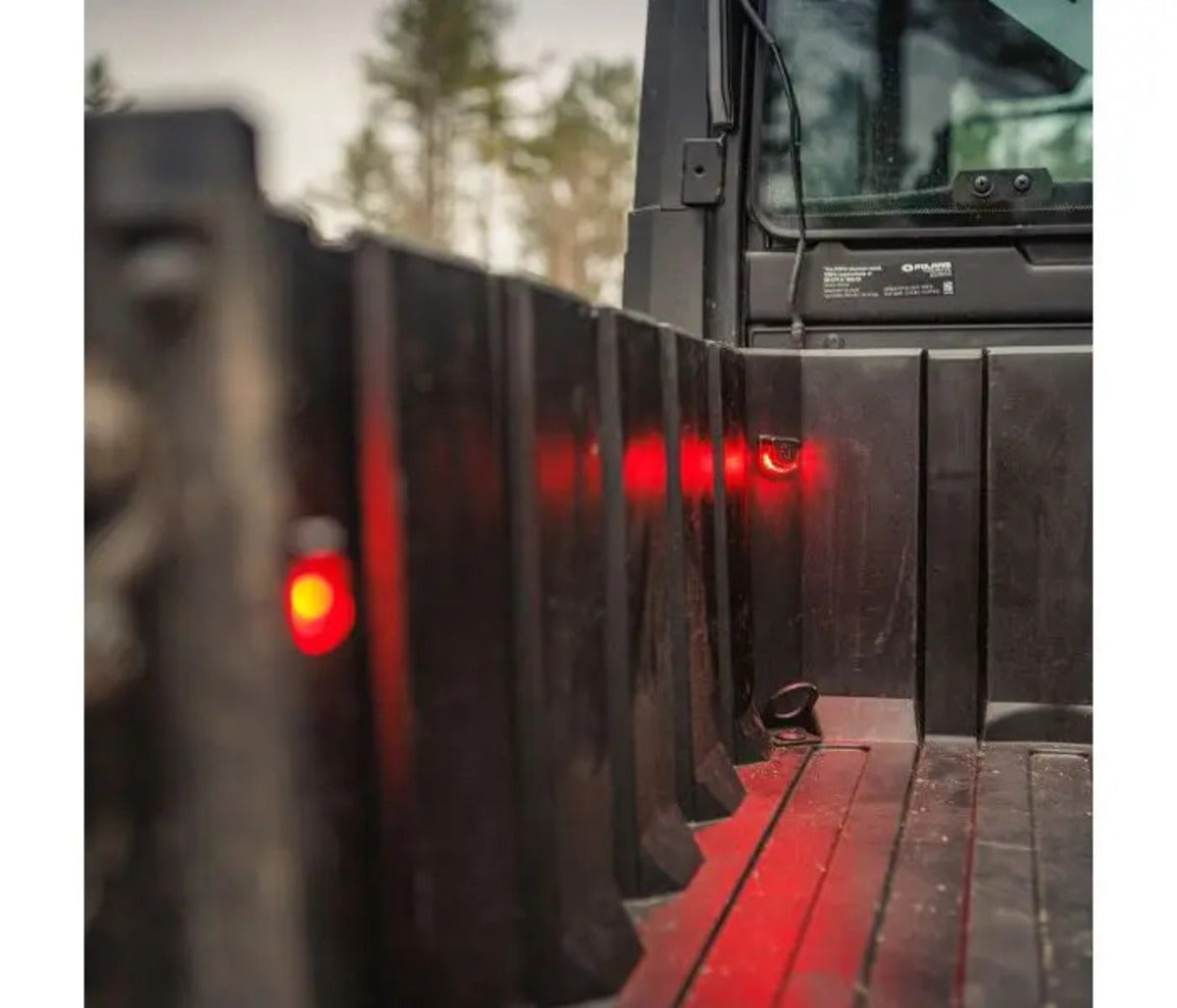 Ravek Polaris Xpedition Plug & Play Automatic UTV Trunk Bed Light Kit - Red