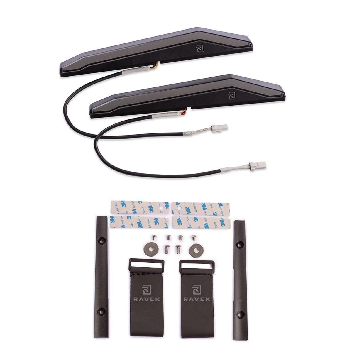 Ravek Yamaha Wolverine X2 Plug & Play Apex Lights Red Running & Brake Lights