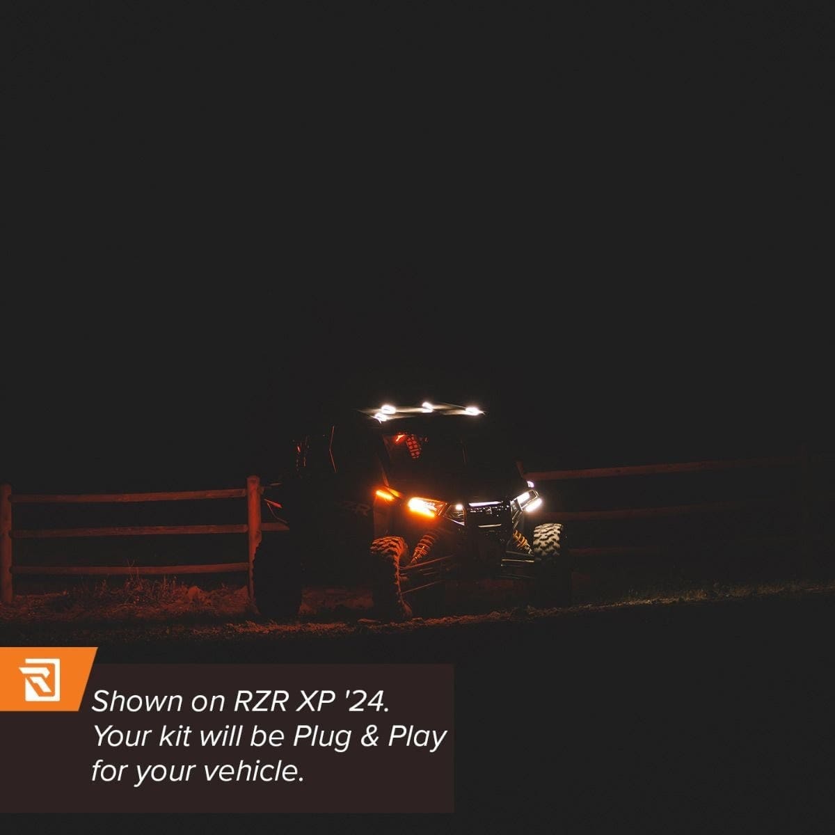 Ravek Yamaha Wolverine X4 Plug & Play UTV Turn Signal Kit With White Running Lights