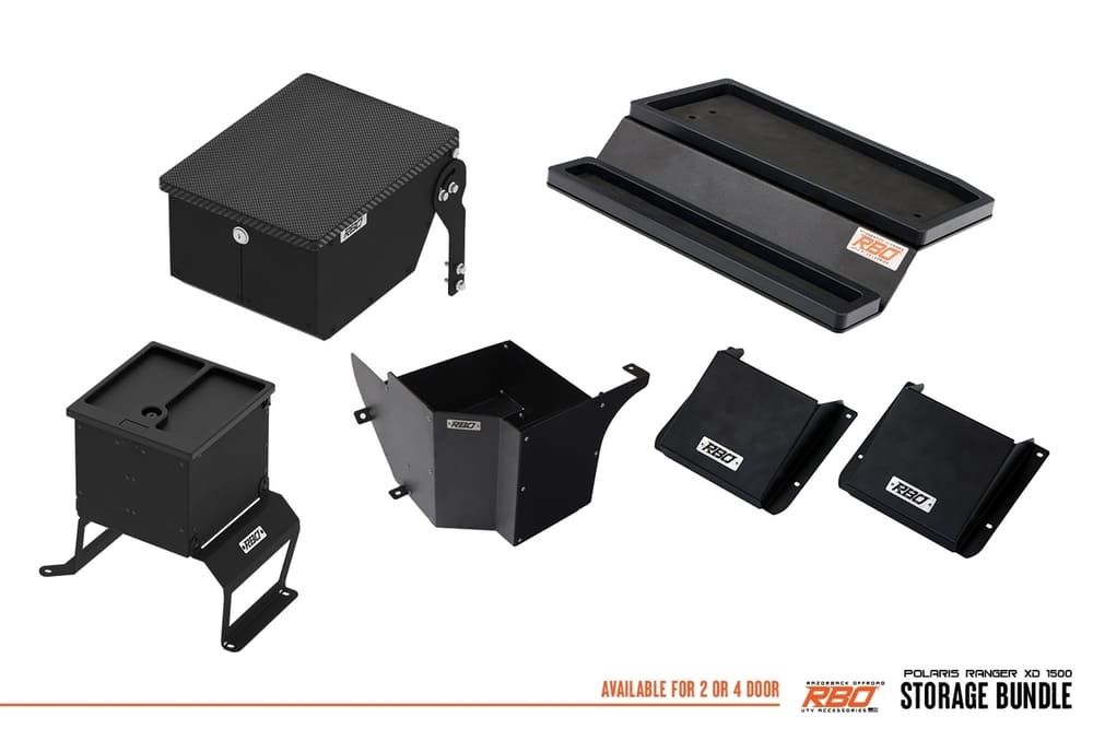 Razorback Off-Road Polaris Ranger XD 1500 2 Door Storage Bundle