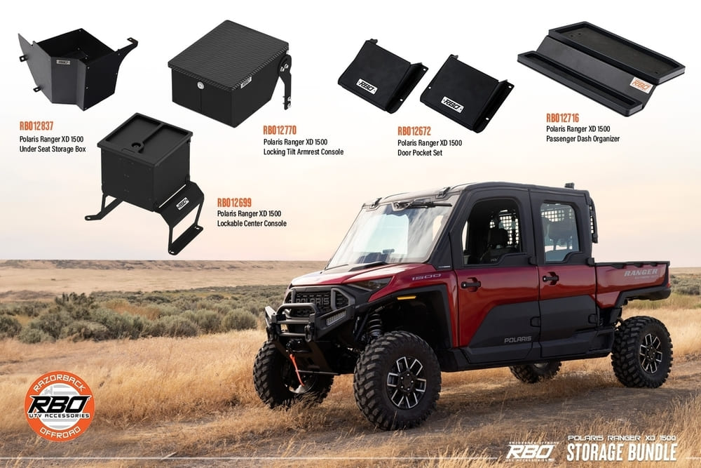Razorback Off-Road Polaris Ranger XD 1500 2 Door Storage Bundle