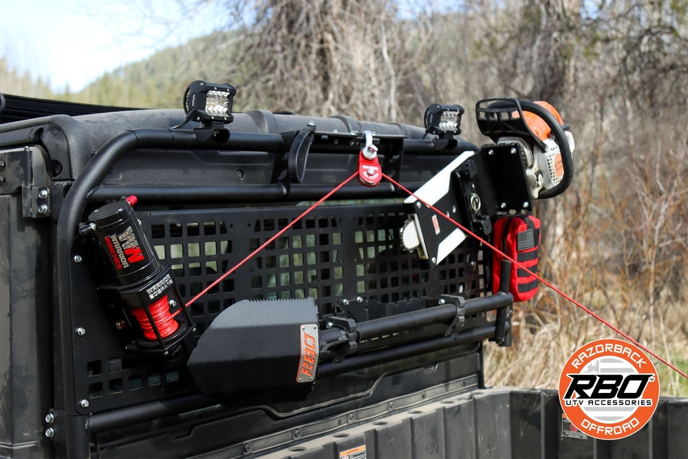 Razorback Offroad Polaris Ranger XP Side Puller Winch Rack