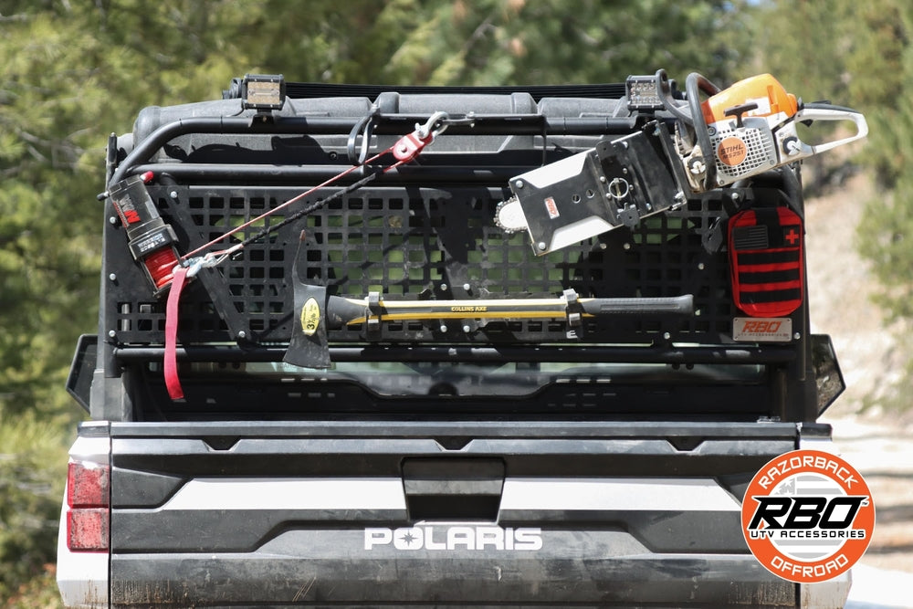 Razorback Offroad Polaris Ranger XP Side Puller Winch Rack