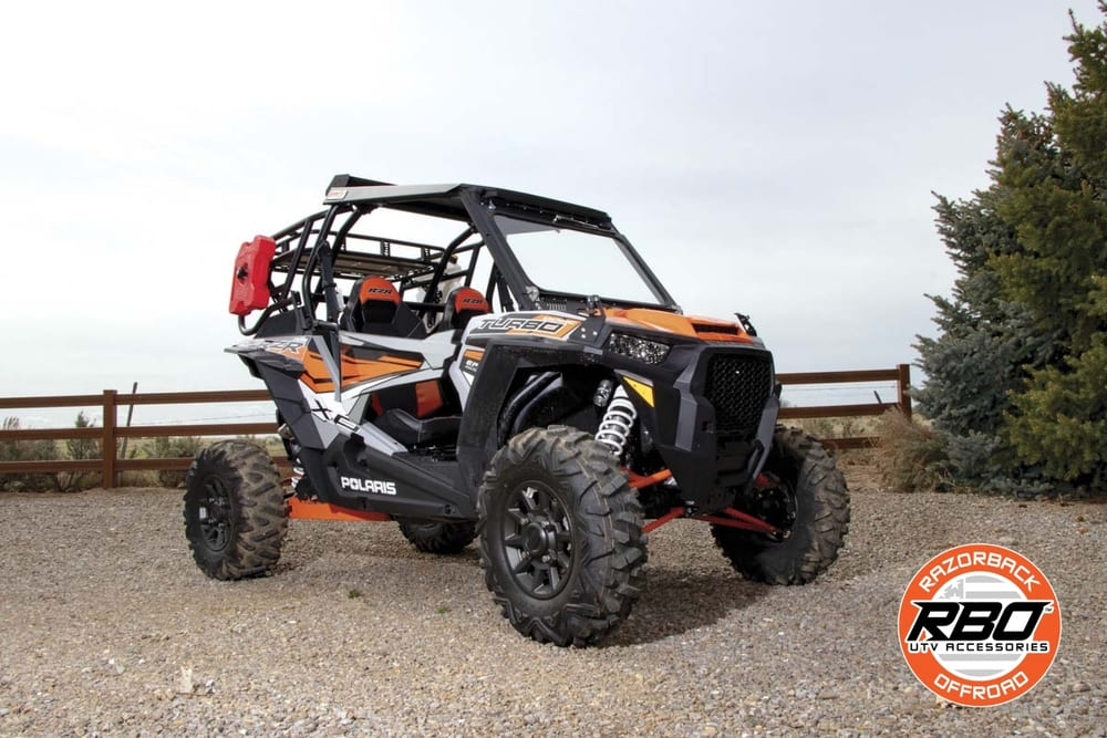 Razorback Offroad '14-'20 Polaris RZR XP 900/1000 Front Folding Windshield