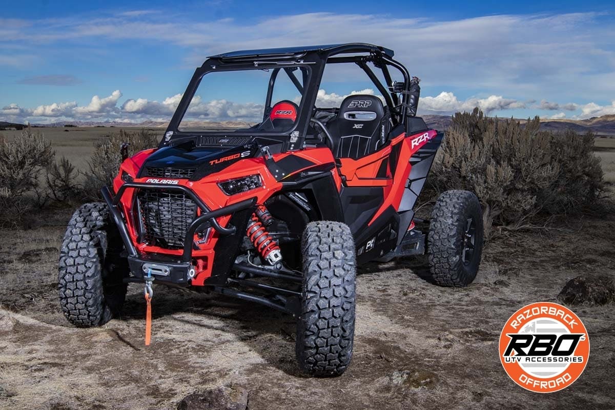Razorback Offroad '18-'23 Polaris RZR XP Turbo S Folding Front Windshield