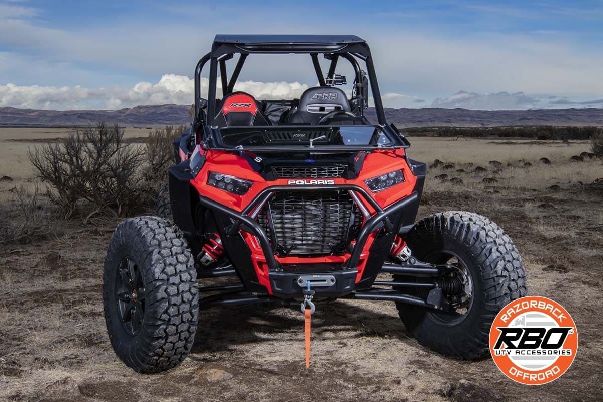 Razorback Offroad '18-'23 Polaris RZR XP Turbo S Folding Front Windshield