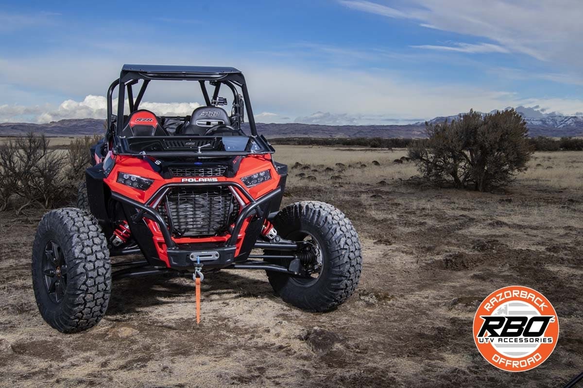 Razorback Offroad '18-'23 Polaris RZR XP Turbo S Folding Front Windshield