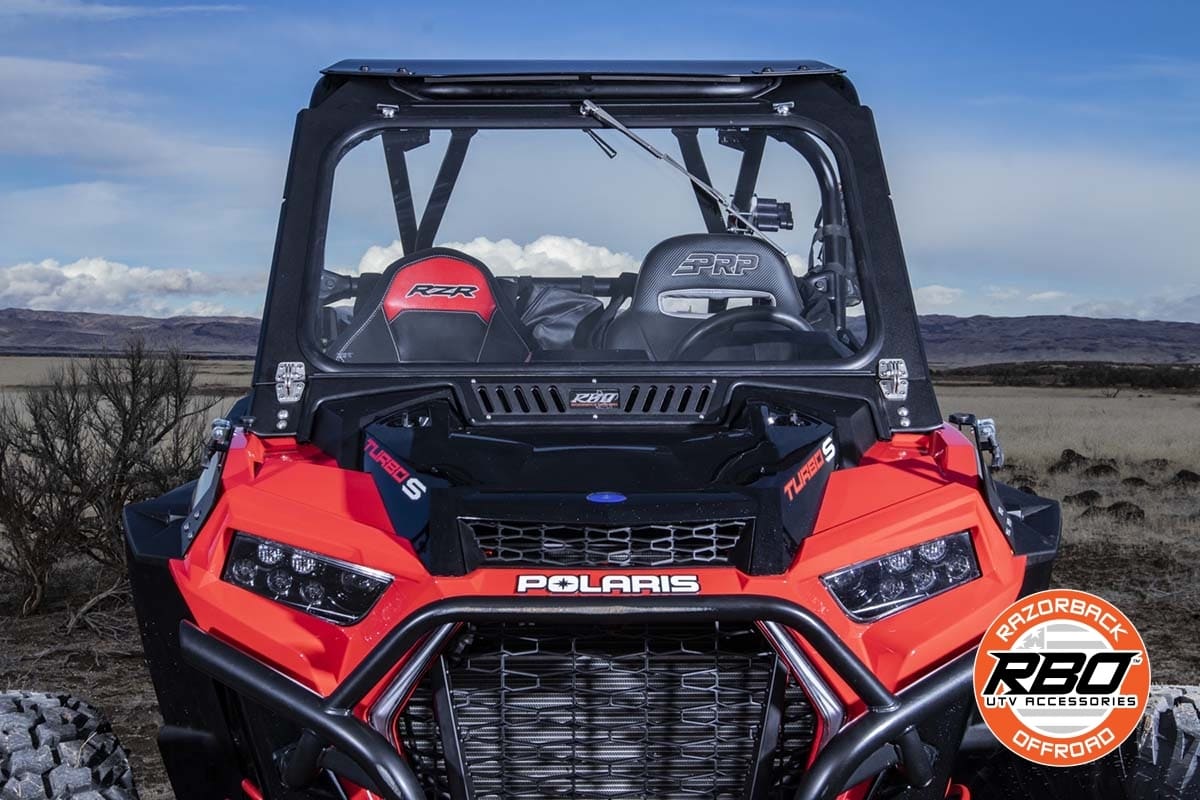 Razorback Offroad '18-'23 Polaris RZR XP Turbo S Folding Front Windshield