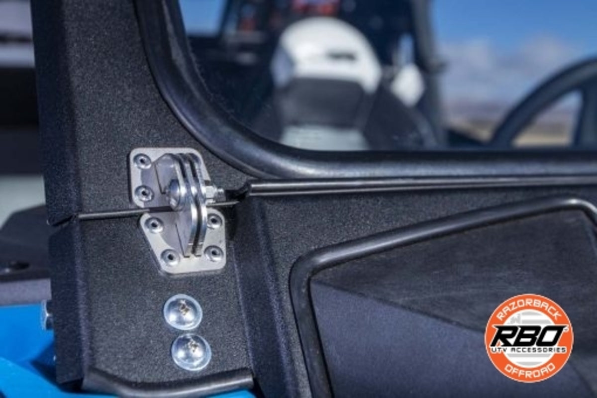 Razorback Offroad '19-'23 Polaris RZR 1000 Front Folding Windshield w/ Wiper & Vents