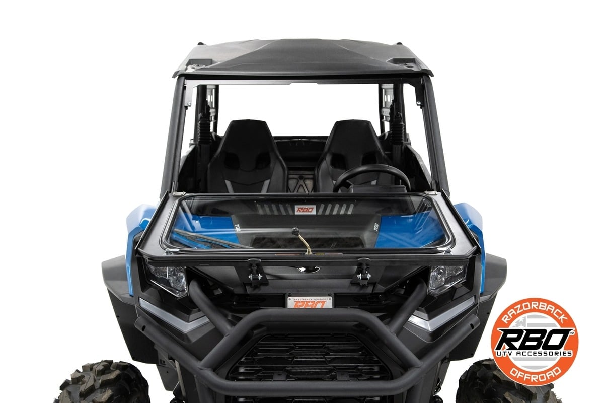 Razorback Offroad '21-'23 Can-Am Commander 2-Seat Folding Windshield