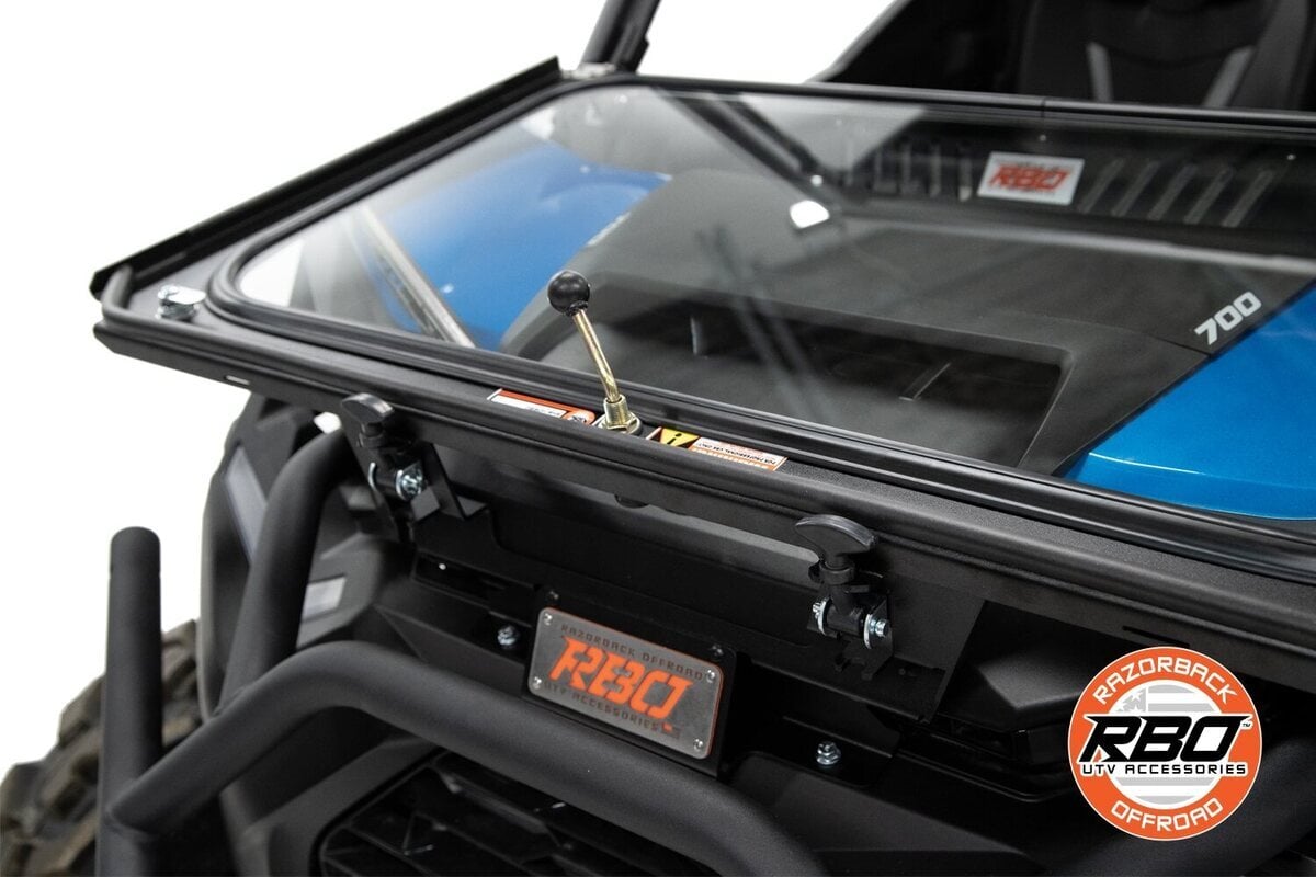 Razorback Offroad '21-'23 Can-Am Commander 2-Seat Folding Windshield