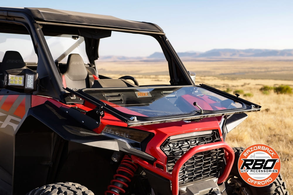 Razorback Offroad '24 Polaris RZR XP Folding Windshield