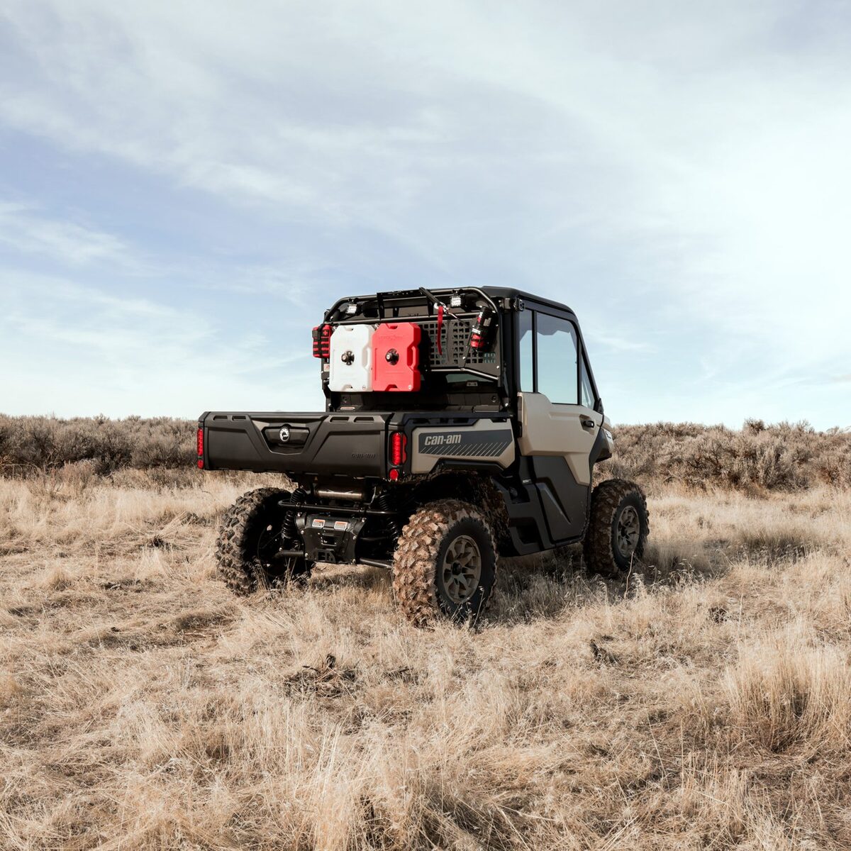 Razorback Offroad Can-Am Defender Sidepuller Winch Rack