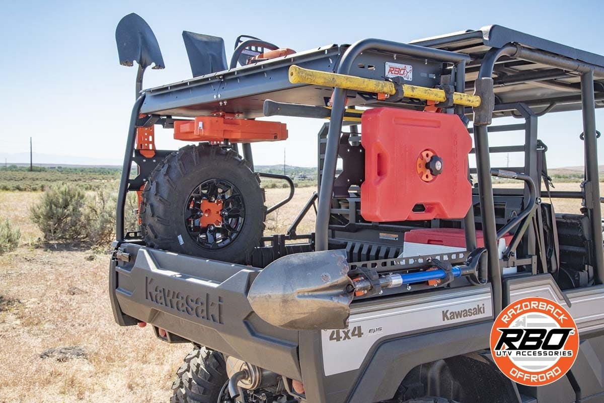 Razorback Offroad Kawasaki Mule Pro XT Utility Cargo Rack
