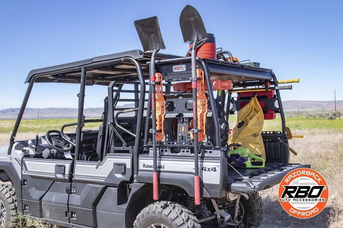 Razorback Offroad Kawasaki Mule Pro XT Utility Cargo Rack