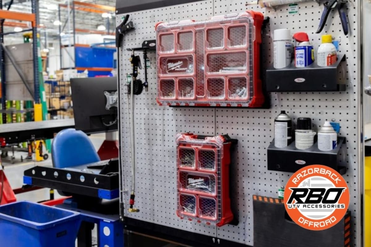 Razorback Offroad Low Profile Milwaukee Packout Mount