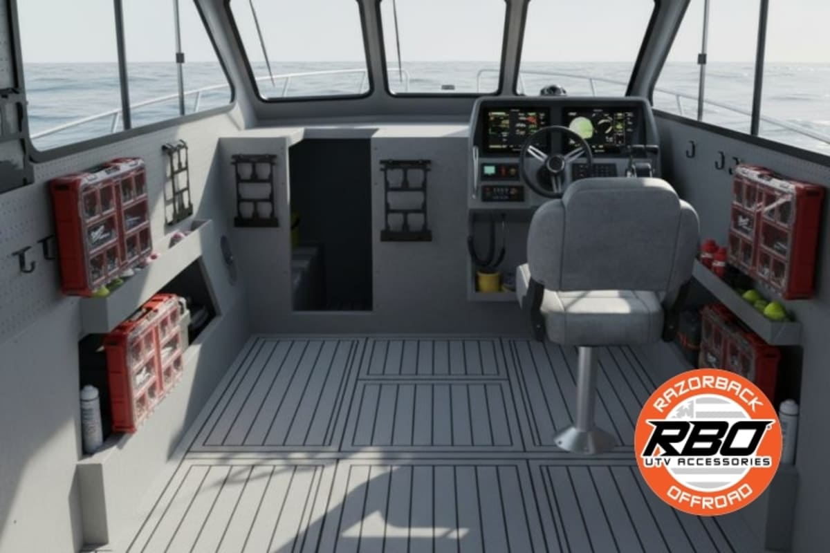 Razorback Offroad Low Profile Milwaukee Packout Mount