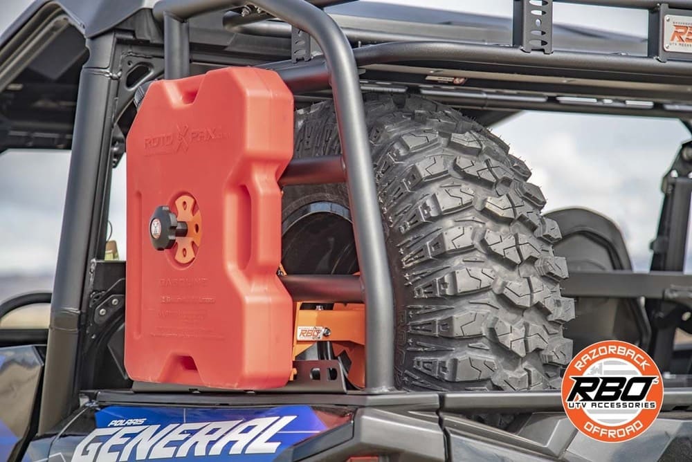 Razorback Offroad Polaris General 1000 Spare Tire Mount