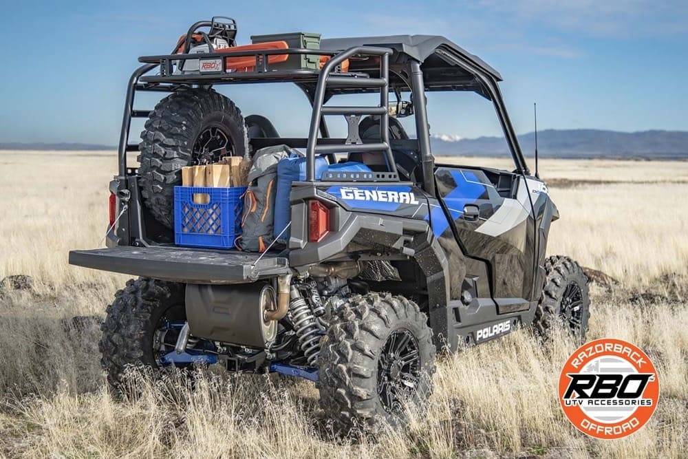 Razorback Offroad Polaris General 1000 Spare Tire Mount
