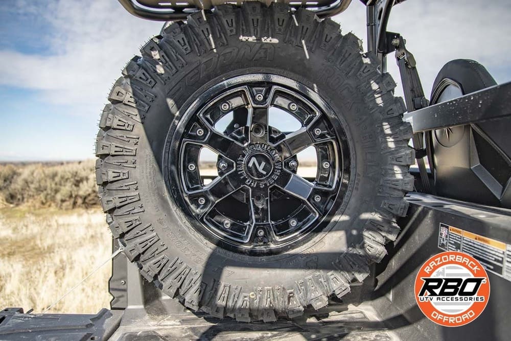 Razorback Offroad Polaris General 1000 Spare Tire Mount