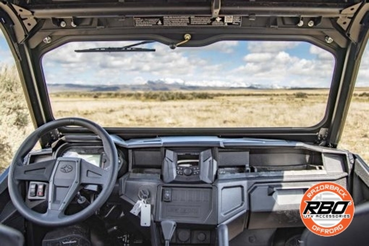 Razorback Offroad Polaris General Folding Front Windshield