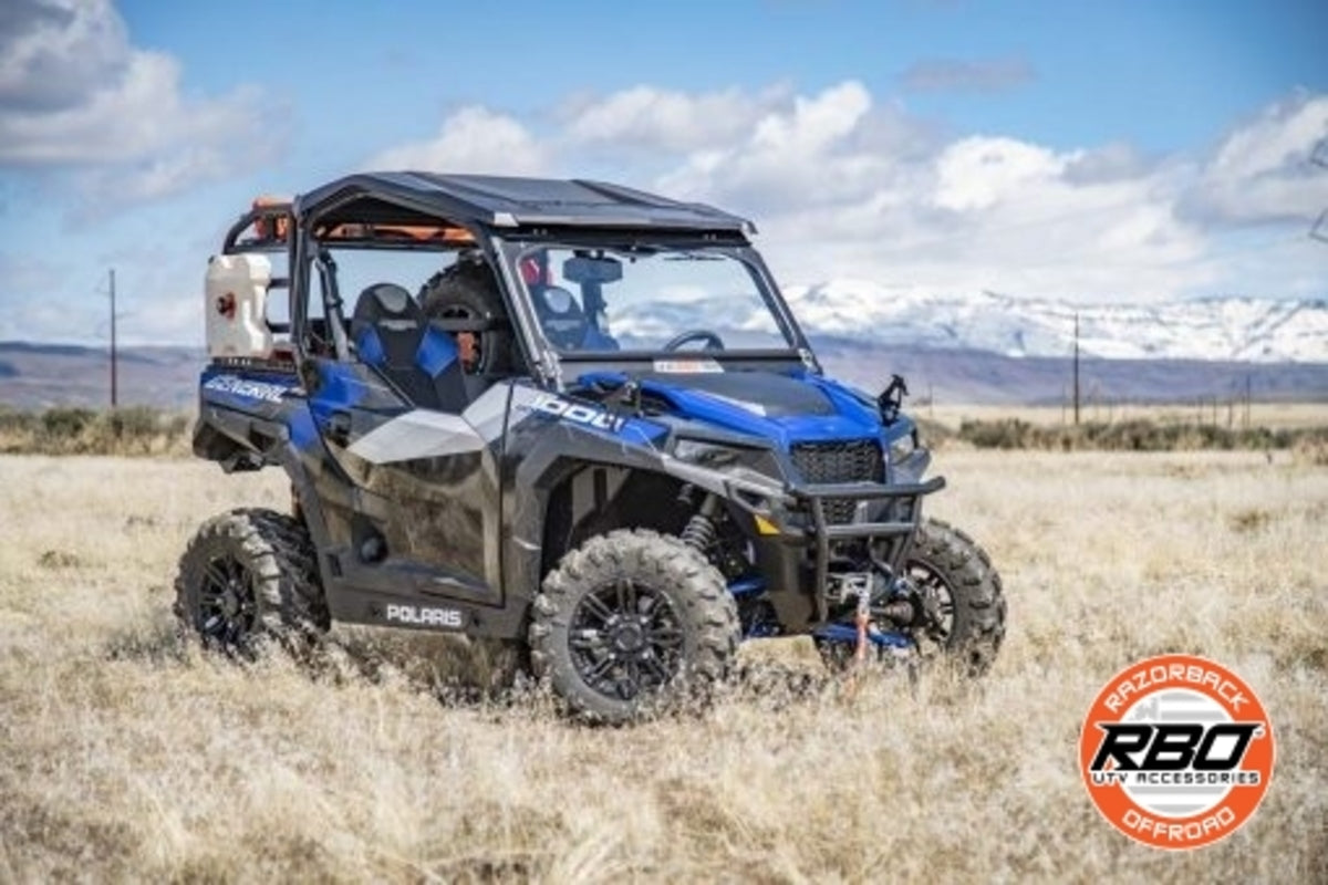 Razorback Offroad Polaris General Folding Front Windshield