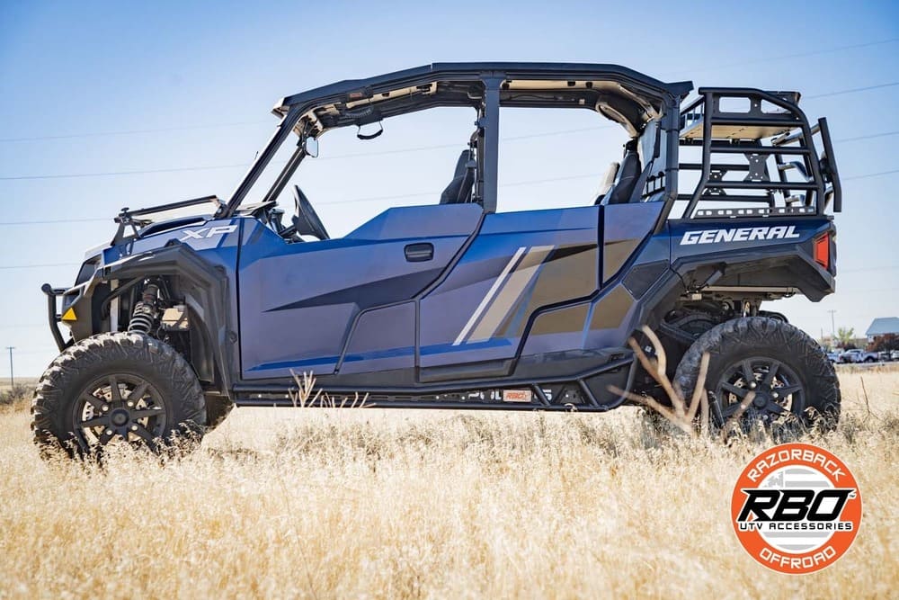 Razorback Offroad Polaris General XP 4 1000 Rock Sliders